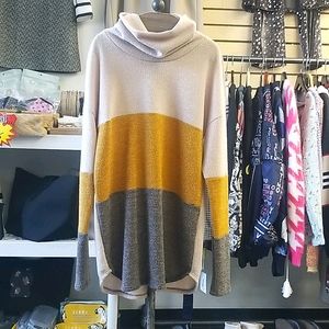 Women's turtleneck sweater